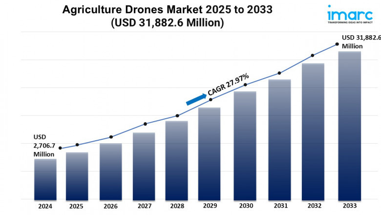 Agriculture Drones Market Share, and Trends Report 2025-2033