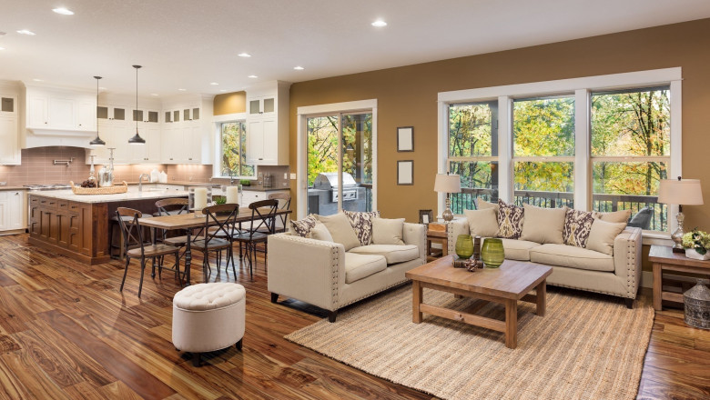 Natural Acacia Hardwood Floors for Warmth and Character