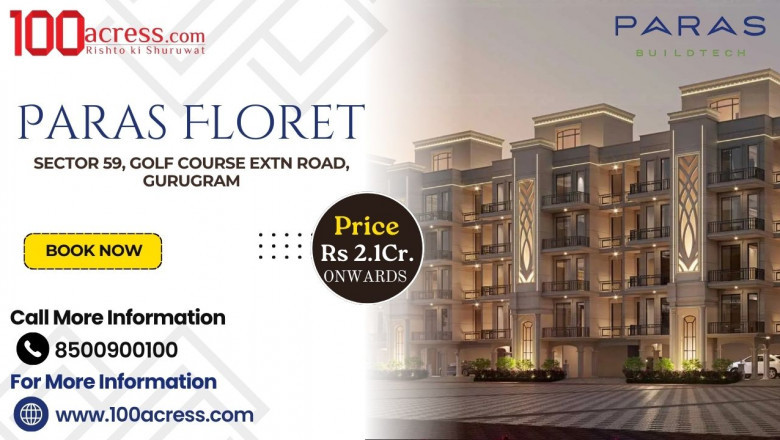 Paras Floret Sector 59 Gurgaon: Luxury Residences, Prime Location, and Smart Investment Opportunity