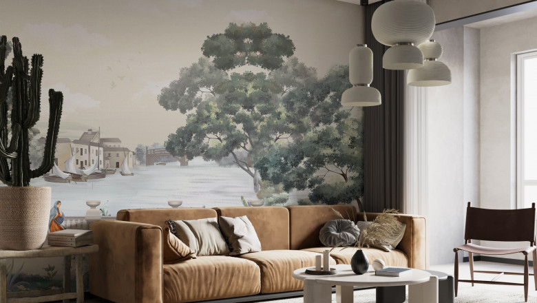 Bring Nature Inside with Botanical Wallpaper Designs