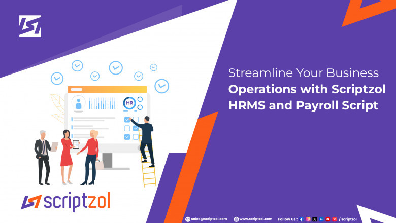 Streamline Your Business Operations with Scriptzol HRMS and Payroll Script