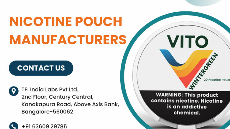 Nicotine Pouch Manufacturer in India | Private Label & Bulk Supply