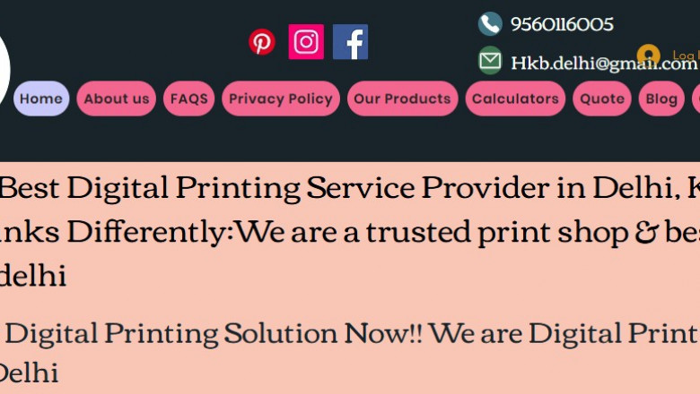 Your Trusted Digital Printing Partner in Delhi – Bajaj Enterprises