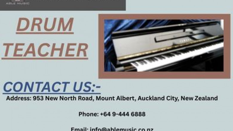Learn Drums with a Professional Drum Teacher