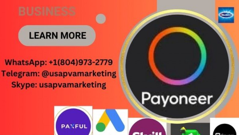 How to 011.018 Buy, Verified Payoneer Accounts