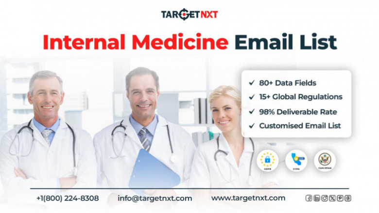 Our Custom-Built Internal Medicine Email List for Your Business Expansion!