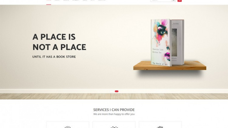Reader Book Store HTML Website Template