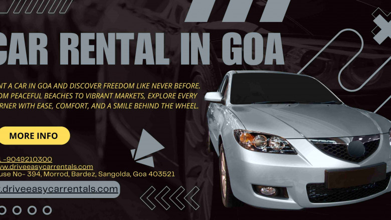Car Rental in Goa – Your Journey Starts with Drive Easy Car Rentals