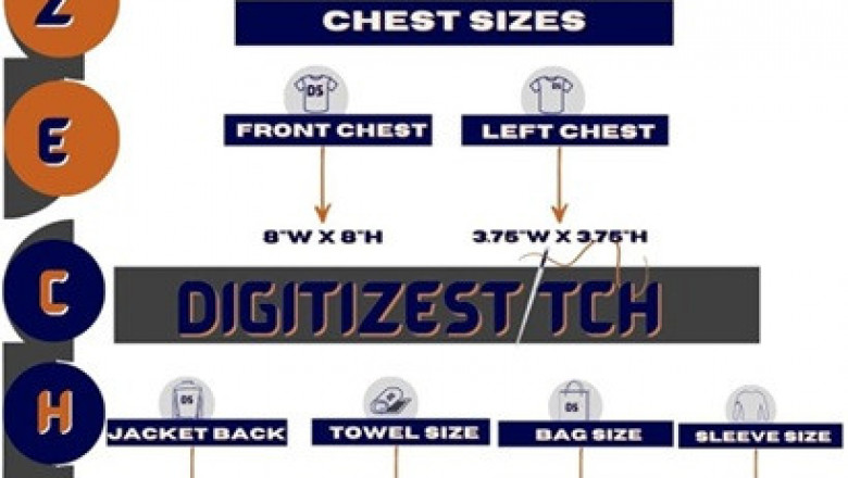 Embroidery Size Chart Hacks You Need To Know
