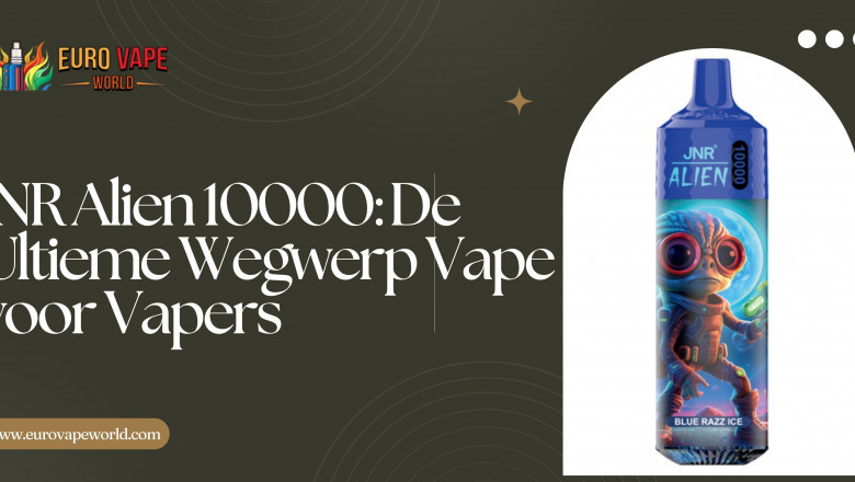 JNR Alien 10000: De Ultieme Wegwerp Vape voor Vapers