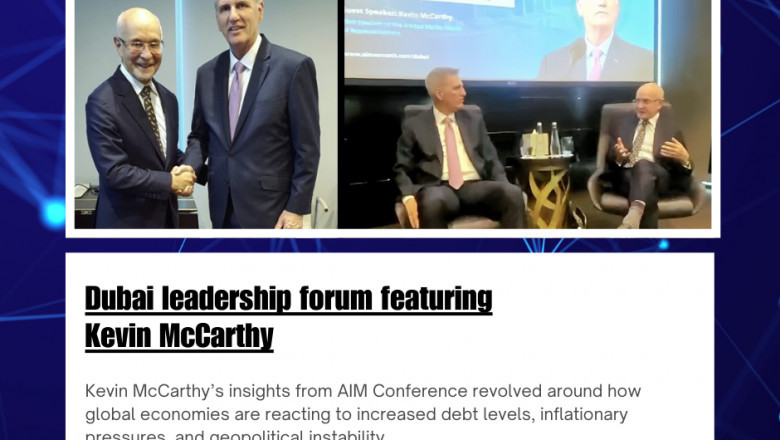 Kevin McCarthy's Global Insights: Navigating Sovereign Debt, Political Polarization, and Emerging Market Volatility at AIM Summit Dubai