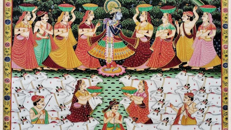 Why Radha Krishna Paintings Are the Heart of Traditional Indian Art