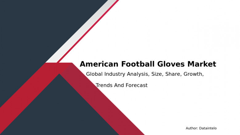 New Entrants Outlook: American Football Gloves Market 2032