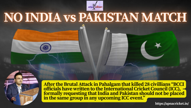 NO INDIA vs PAKISTAN MATCH in Group Stage – BCCI Speaks!