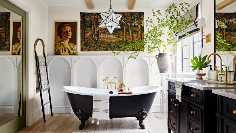 Add Glamour to Your Home with a Black Sparkle Bathroom Worktop