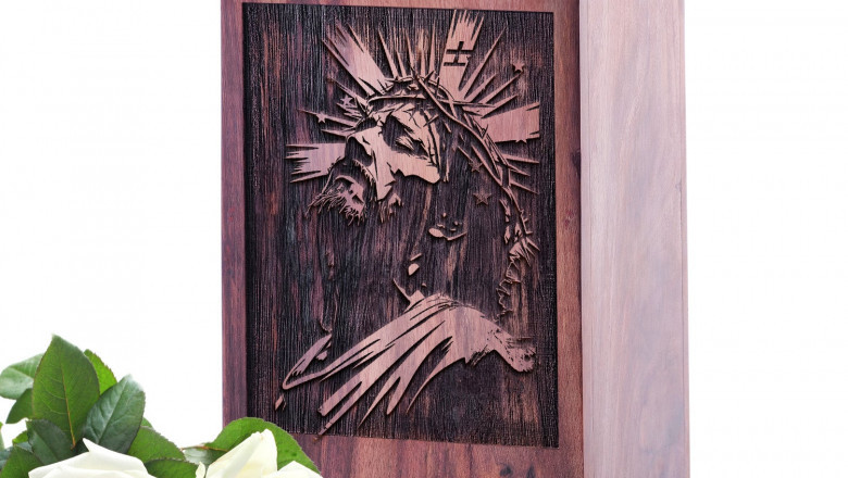 Honoring Faith with Catholic Wooden Urns: A Sacred Tribute to Loved Ones