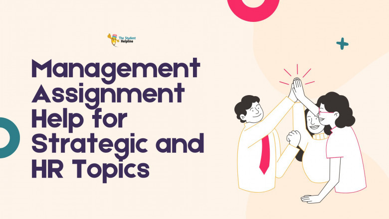 Management Assignment Help for Strategic and HR Topics