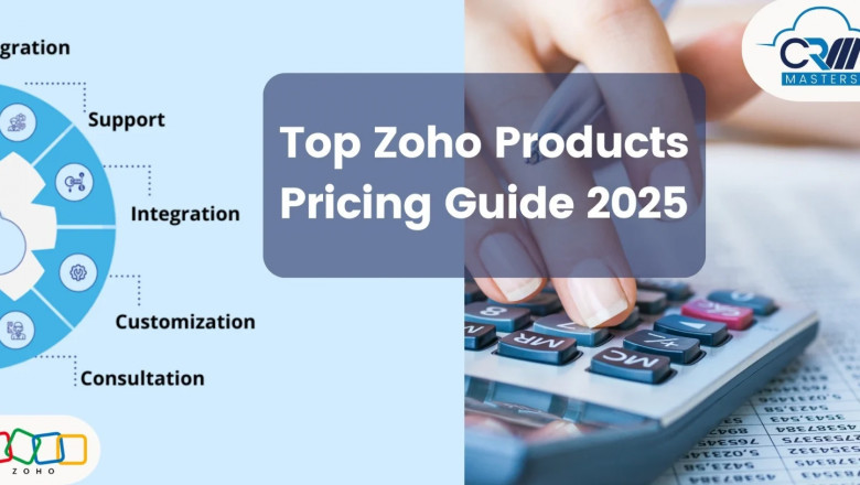 Top Products of Zoho Pricing Guide 2025