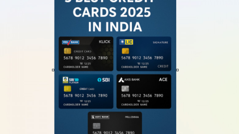 2025 में भारत के 5 Best Credit Cards – जानिए फायदे, लिमिट और रिव्यू
