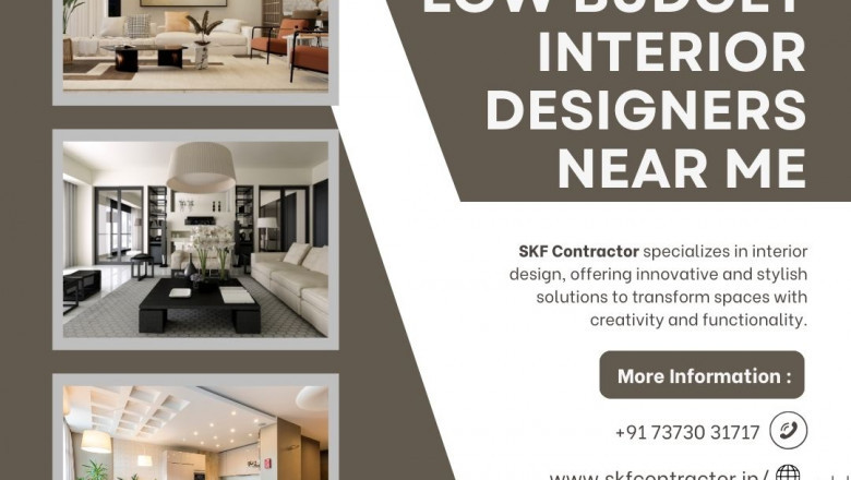 Explore Low Budget Interior Designers Near Me