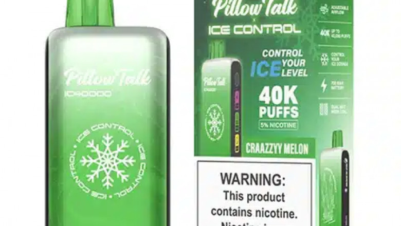 Craazzyy Melon – Pillow Talk – Ice Control 40K Puffs