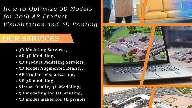 How to Optimize 3D Models for Both AR Product Visualization and 3D Printing