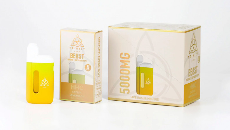 Lemonade Sativa – Trinity Hemp HHC Beast 5G