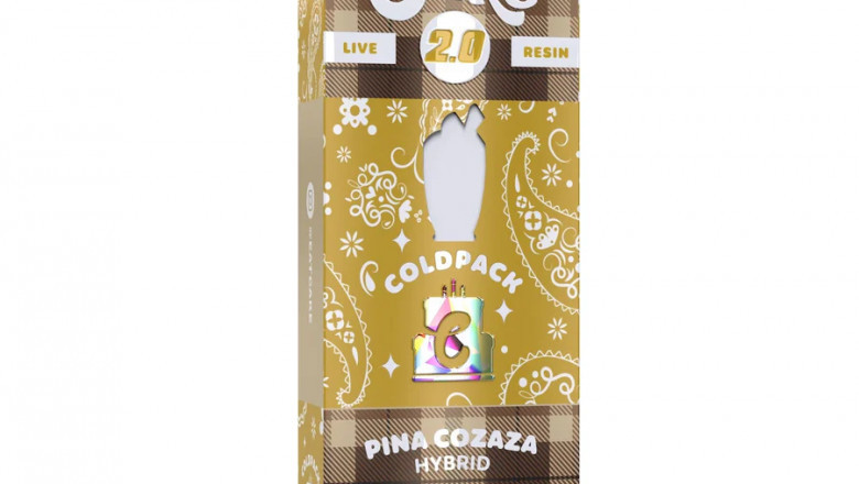 Pina Cozaza – Cake Cold Pack 2.0 Live Resin Disposable