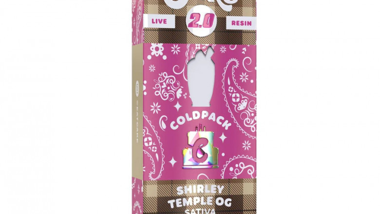 Shirley Temple OG – Cake Cold Pack 2.0 Live Resin Disposable