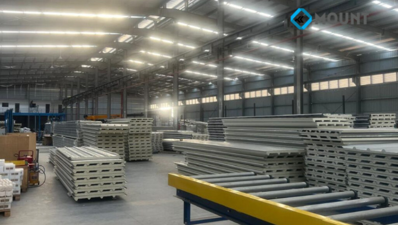 Insulated Sandwich PUF Roof Panel Manufacturer - MOUNT
