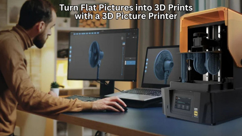 How to Turn Flat Pictures into 3D Prints with a 3D Picture Printer
