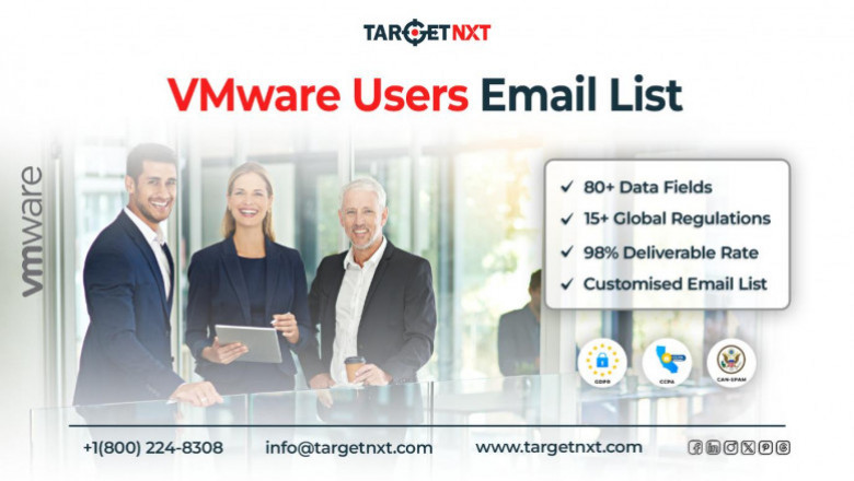 Our VMware Users Email List—For Enhancing Lead Acquisition Process!