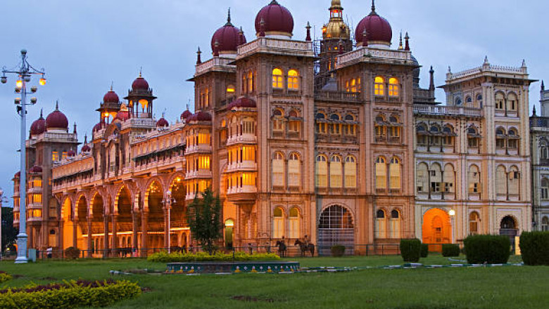 The Majestic Beauty of Mysore Palace