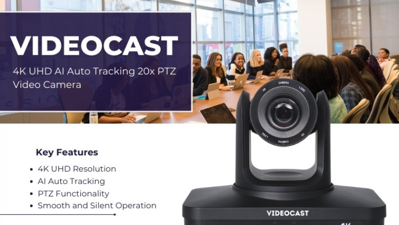 Versatile 4K PTZ Camera Launches for Corporate, Education, and Worship Streaming Needs