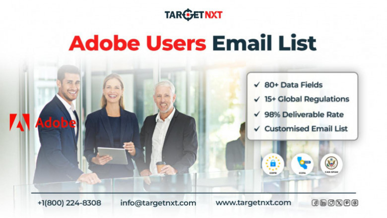 Success in B2B Software Industry = Your Creative Marketing Strategy+Our Multifaceted Adobe Users Email List!