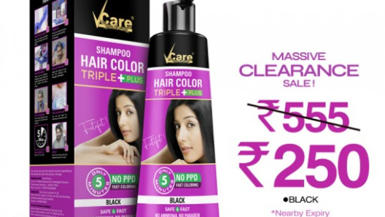 Exciting 50% Clearance Sale on VCare Hair Color Products – Limited Time Only!