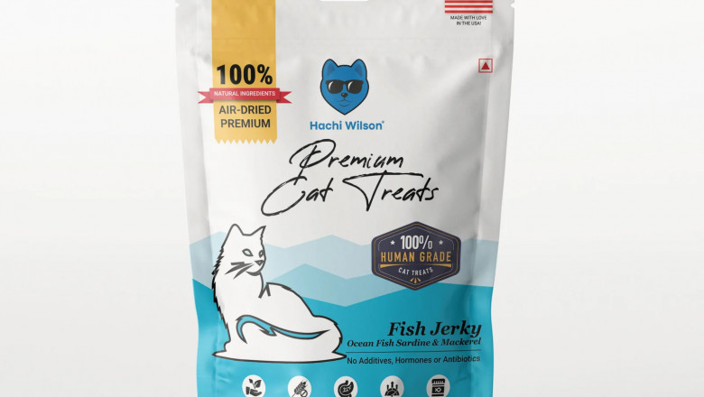 Healthy Premium Cat Treats — Sardine Fish Jerky