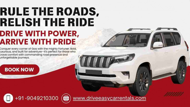 Fortuner Rental Goa – Explore Goa in Style and Comfort