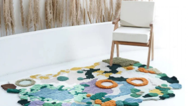 Oasis Rug – A Tranquil Touch for Modern Interiors