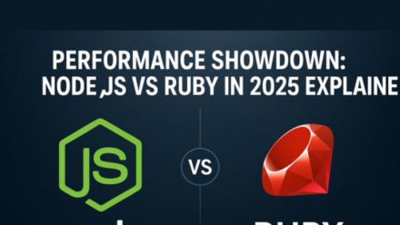 Performance Showdown: Node.js vs Ruby in 2025 Explained