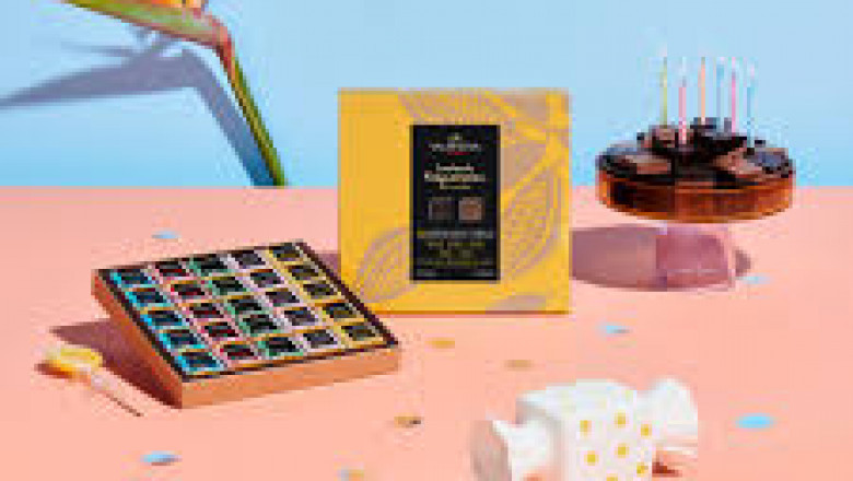 valrhona Chocolate Squares Box