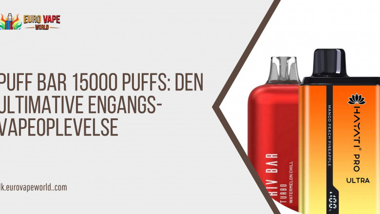 Puff Bar 15000 Puffs: Den Ultimative Engangs-Vapeoplevelse