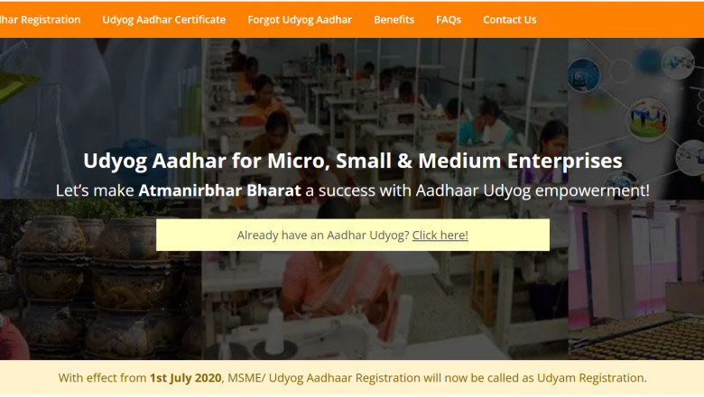 Udyog-Aadhar – Your Trusted Partner for MSME & Udyam Registration in India