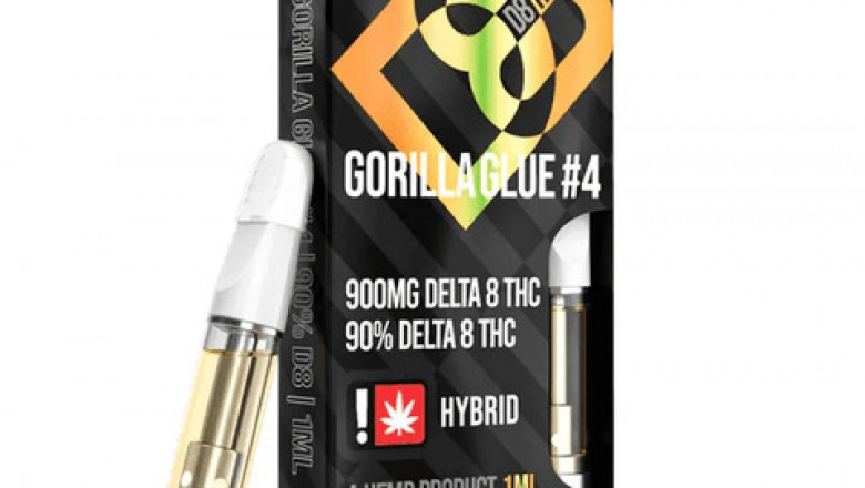 Gorilla Glue #4 – D8-HI Delta 8 Vape Cartridge 1G