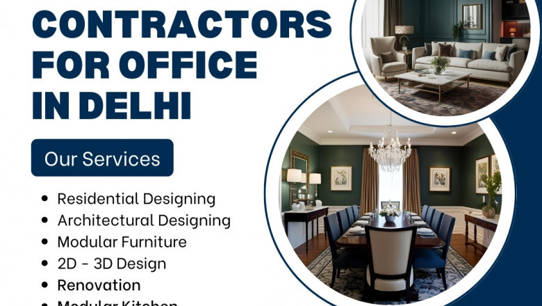 Affordable Interior Contractors for Office in Delhi