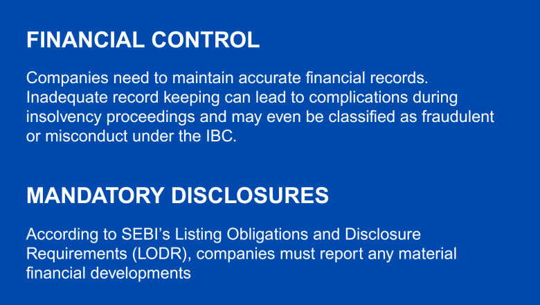 Compliance Obligations Under the Insolvency and Bankruptcy Code