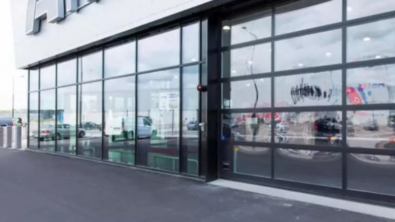 Glazed Overhead Doors | overhead garage doors | NIHVA