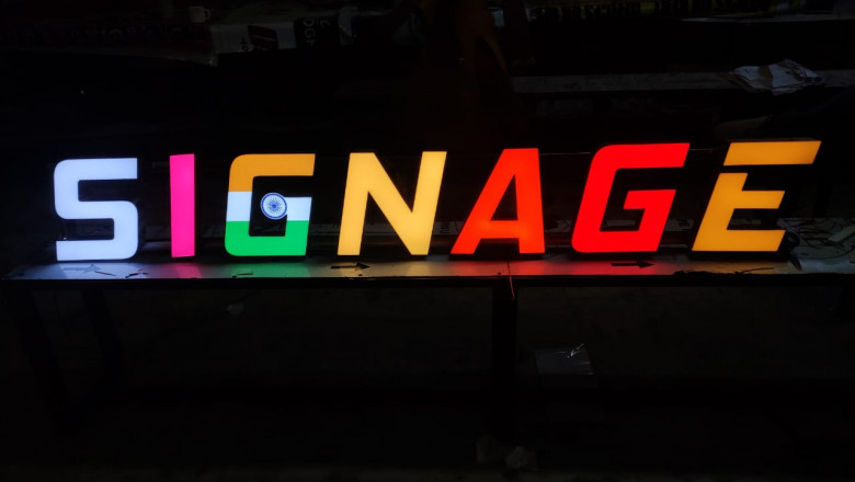 Liquid Letter Signage Manufacturer
