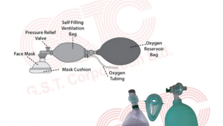 Medical-Grade Silicone Resuscitator for Effective Ventilation
