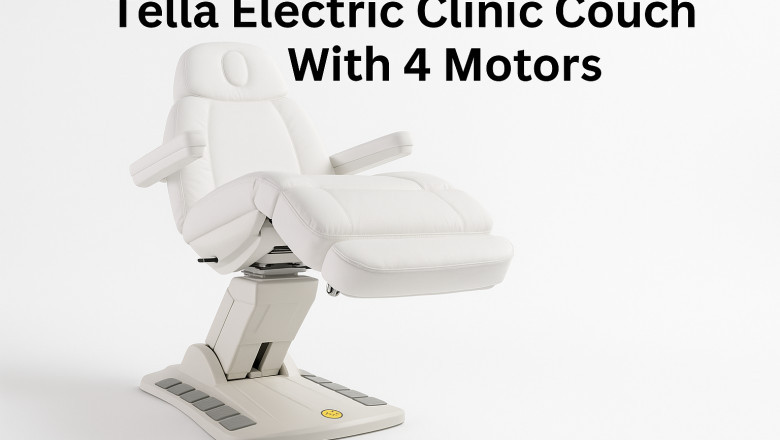 Transform Your Treatment Room with the Tella Electric Clinic Couch With 4 Motors